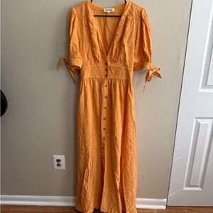 Peach Love California Orange Dress